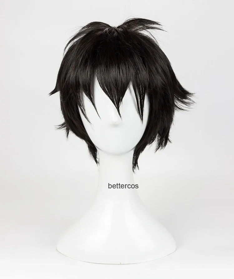 

Haikyuu!! Keiji Akaashi Short Black Hair Anime The Future Diary Yukiteru Amano Heat Resistant Cosplay Costume Wig + Wig Cap