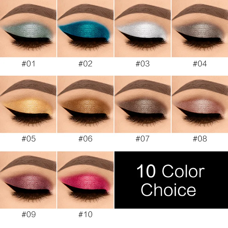 

New 1 Pcs Liquid Eyeshadow Glitter Long Lasting Waterproof Cosmatics for Women SCI88