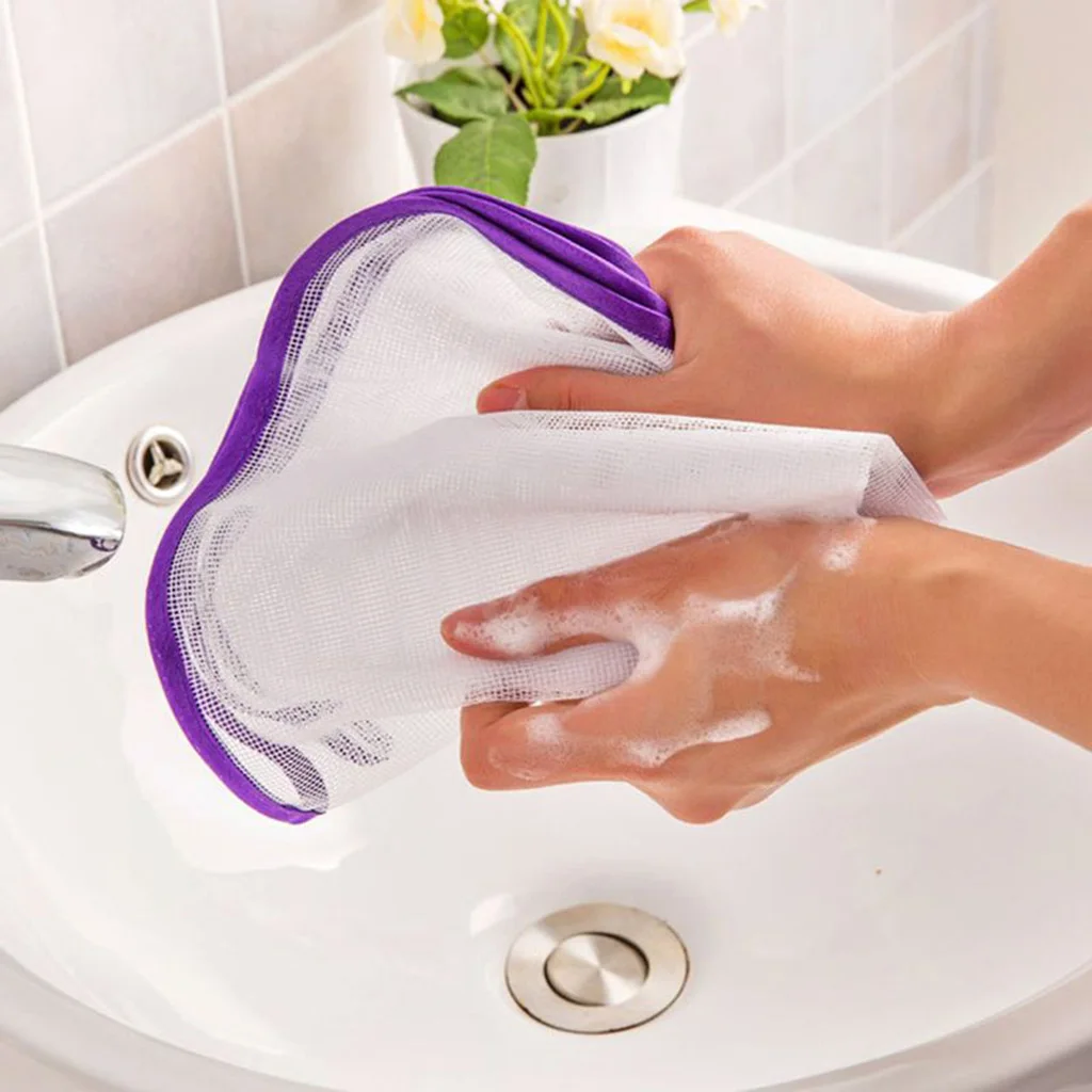 2pcs Protective Mesh Gauze Press Ironing Fabric Saving Delicate Clothing