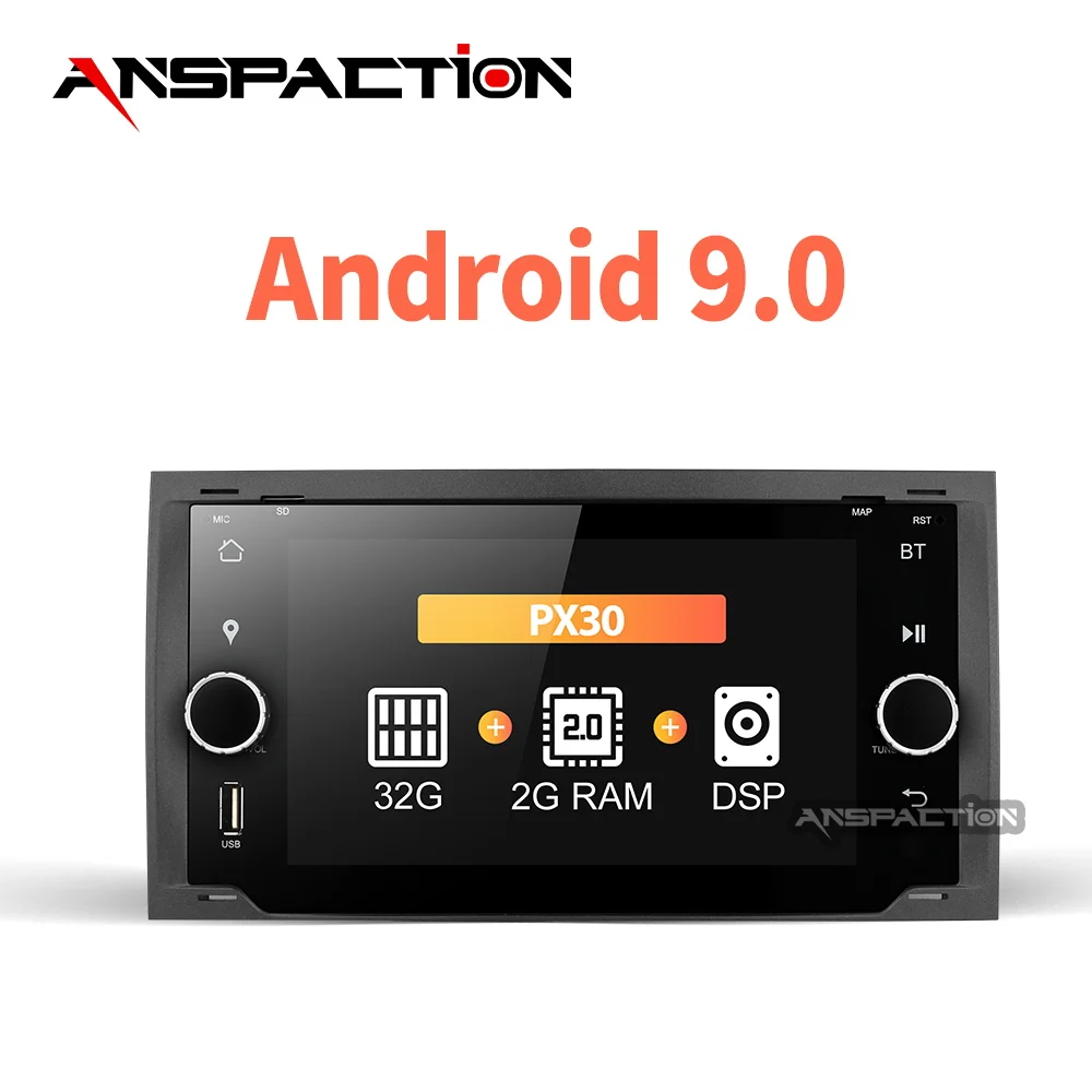 Android 9 0 Автомобильный DVD 2 + 32G для Ford Mondeo C-max focus galaxy S-max fusion ranger escape expedition fiesta dvd