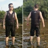 Chaqueta salvavidas de neopreno para rafting en exteriores para niños y adultos, ropa de esnórquel para natación, traje de Kayak de pesca, boatina ► Foto 2/6