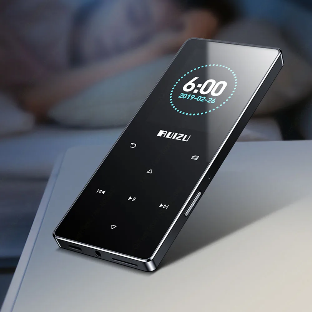 Bluetooth MP3 плеер RUIZU D28 музыкальный 8G портативный с Built in динамиком Поддержка FM