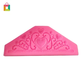 

Kitchen Cake Tools DIY Princess Crown Silicone Cake Mold Candy Chocolate Jelly Baking Mould Fondant Cake Decorating Tools Cozy