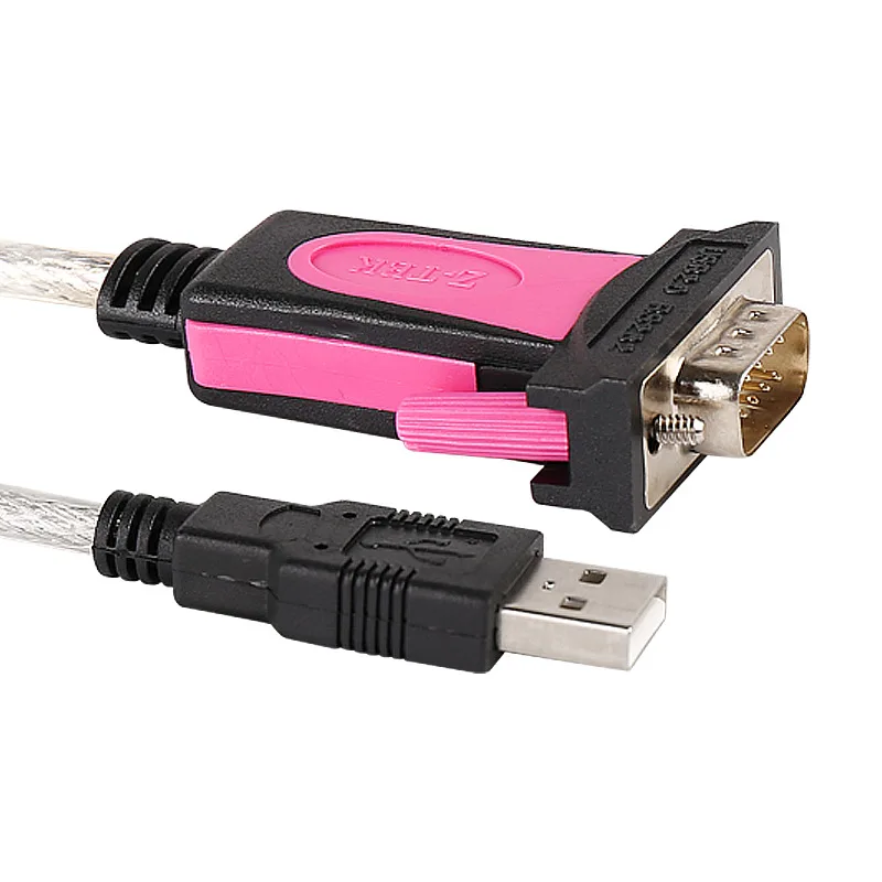 

Z-Tek Z-tek USB2.0 Turn RS232 Industrial Serial Cable DB9 Needle Male Connector RS232 Converter Z E656