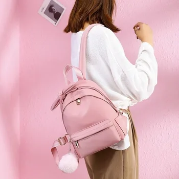 

2019 new fashion backpack women's Korean version of large-capacity student bag leisure travel bag women's backpack