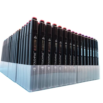 

TouchFIVE 30/40/60/80 Colors Art Markers Alcohol Based Markers Drawing Pen Set Manga Dual Headed Art Sketch Marker Design Pens