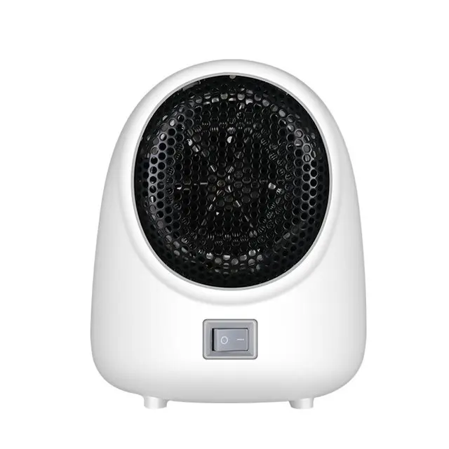 Chauffage d'appoint en céramique portable FTC électrique 220 V 500 W Mini ventilateur de bureau pour l'hiver chaud Appareil ménager forcé Gratuit_voghion.com