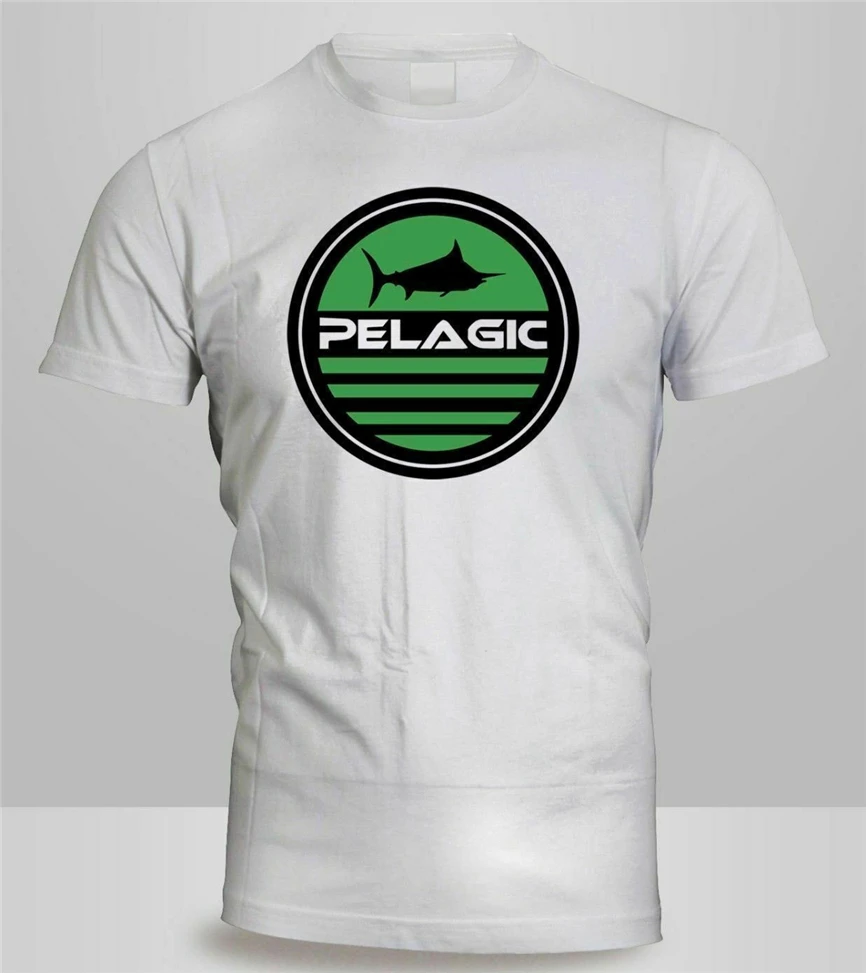 Водная новая пелагическая рыболовная Футболка мужская Diy разделенная футболка