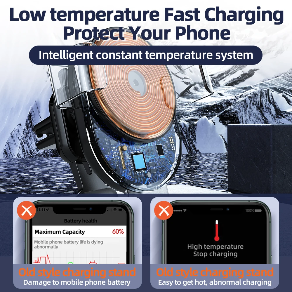 Joyroom 15W Wireless Charger Car Mount for Air