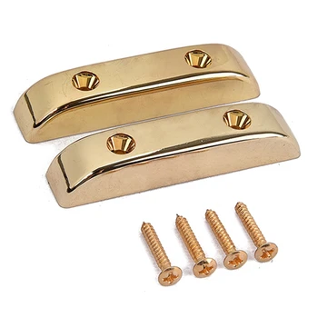 Enlarge Gold Plastic Bass Guitar Thumb Rest and Mounting Screws for Bass Bass Parts