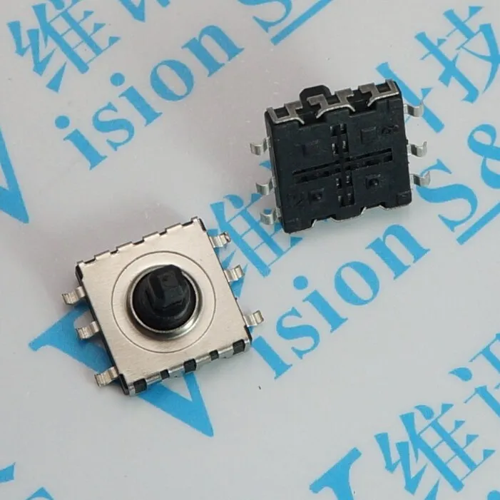 2 шт./лот 10*10*9 SMD 5 пятипозиционный переключатель 10*10*7 мм Многофункциональный