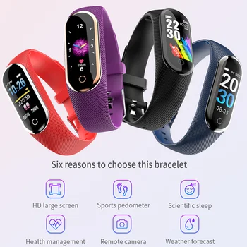 

Brand New And High Quality IK08 Smart Bracelet Heart Rate Blood Pressure Sleep Monitor Fitness Tracker
