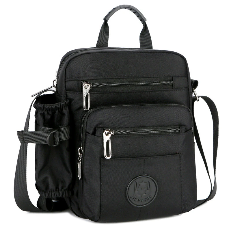 Уличная Военная Тактическая Сумка Molle мессенджер сумки на плечо нейлоновые походные рюкзаки мужские сумки с одним ремнем - Цвет: Black