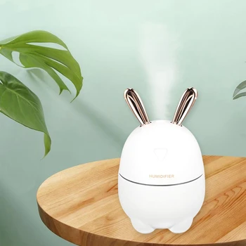 

Ultrasonic Air Humidifier Aroma Essential Oil Diffuser With Led Night Light For Home Car Usb Fogger Mist Maker 300Ml