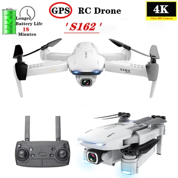 

CSJ S162 Mini Drone GPS 4K 1080P HD Camera 5G/2.4G Foldable Quadcopter with WIFI FPV Camera One-Key Return Distance 1000 Meters
