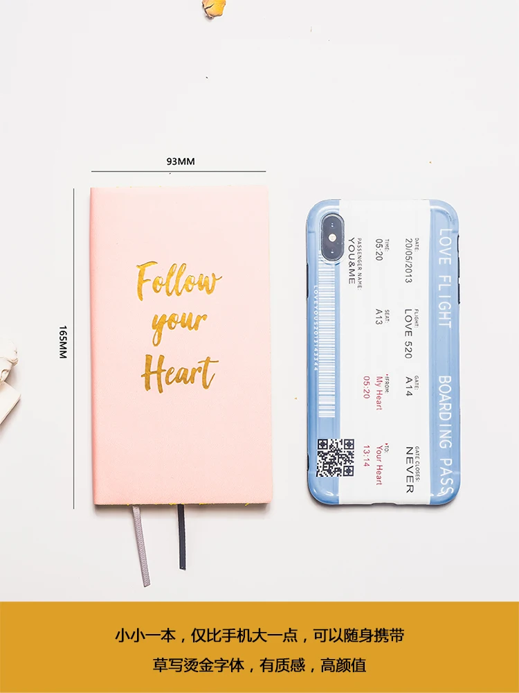 2020 A6 mini letter print portable daily planner notebook 365 days monthly yealy pocket agenda Pu cover planner 2020 A6 mini letter print portable daily planner notebook 365 days monthly yealy pocket agenda Pu cover planner