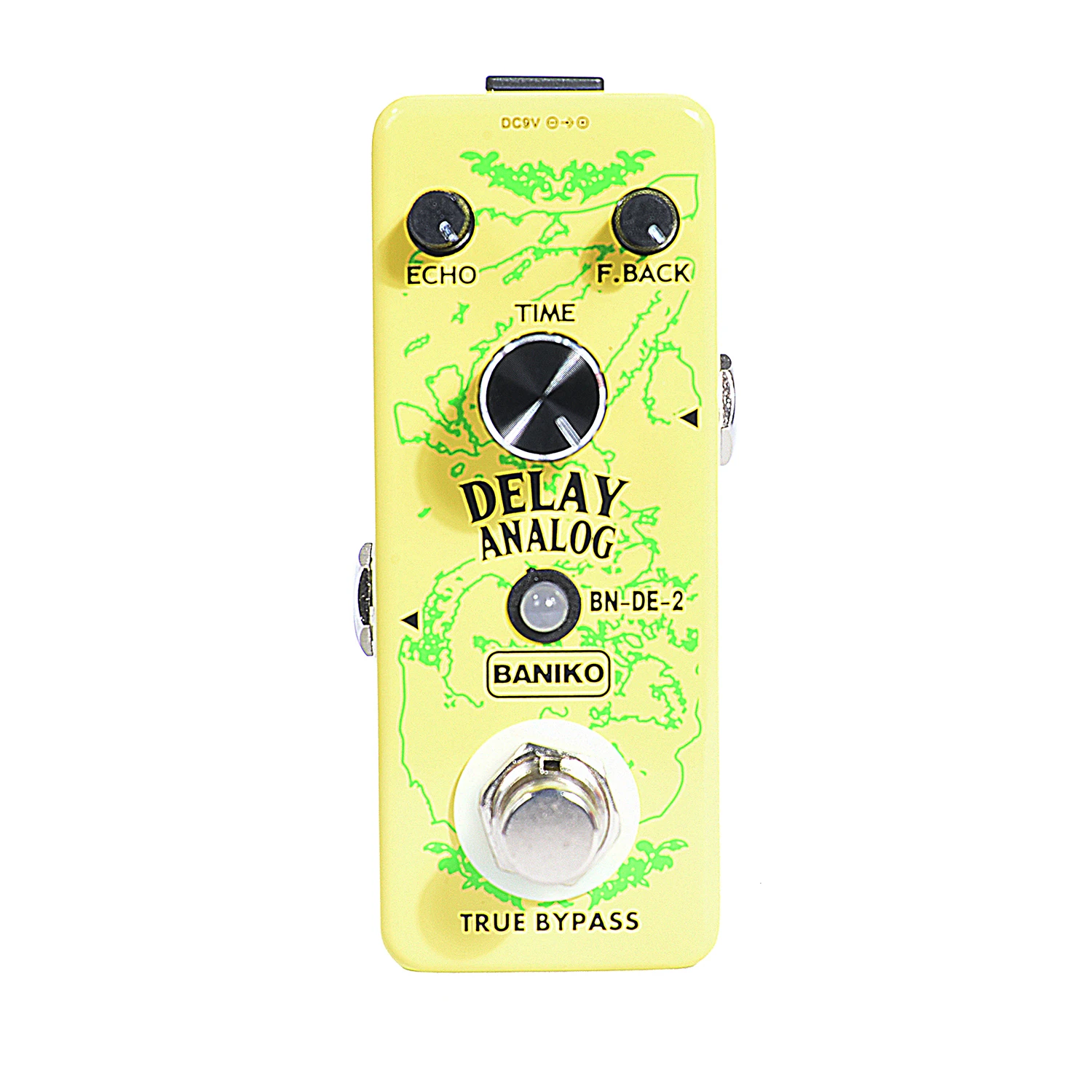 Гитарный эффект педаль с классическим эффектом задержки BANIKO задержка аналоговая эхо гитарная педаль корпус из цинкового сплава истинный обход гитарная часть