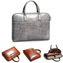 Деловой женский портфель, женская сумка, натуральная кожа, сумка-мессенджер, сумка для ноутбука, 14 дюймов, кожаный портфель, Офисные Сумки для женщин