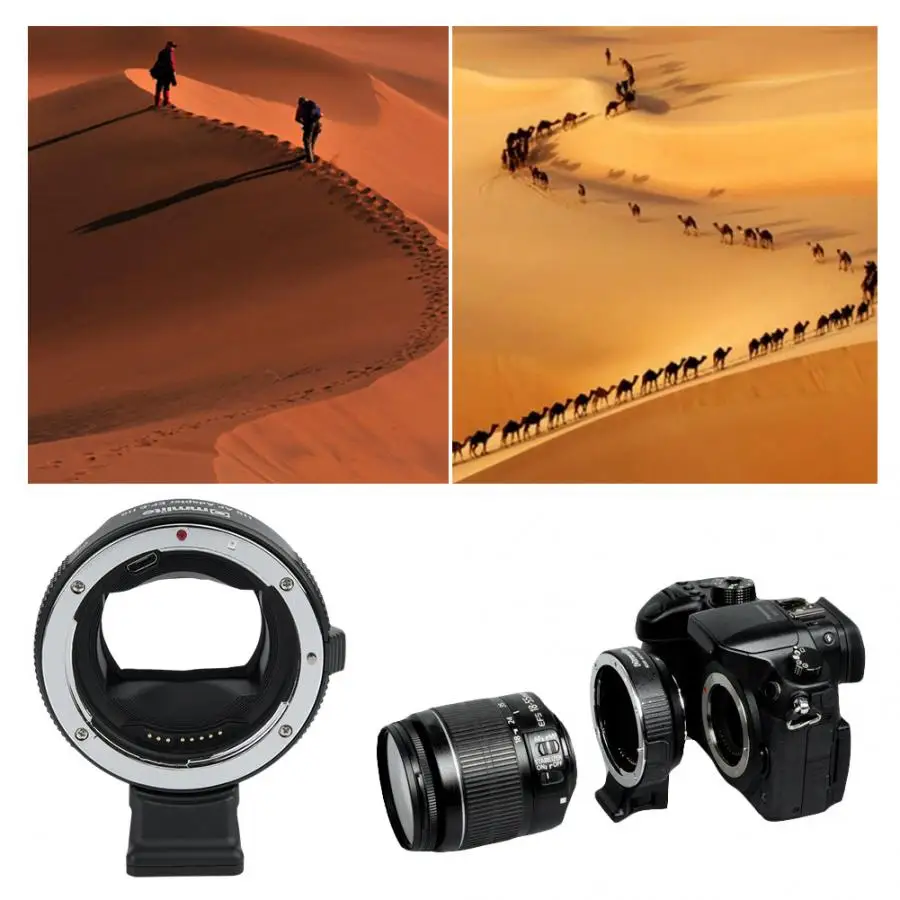 Commlite CM-EF-E HS AF переходное кольцо для объектива Canon EF/EF-S, подходит для камер sony E A9 A7RIII A7RII