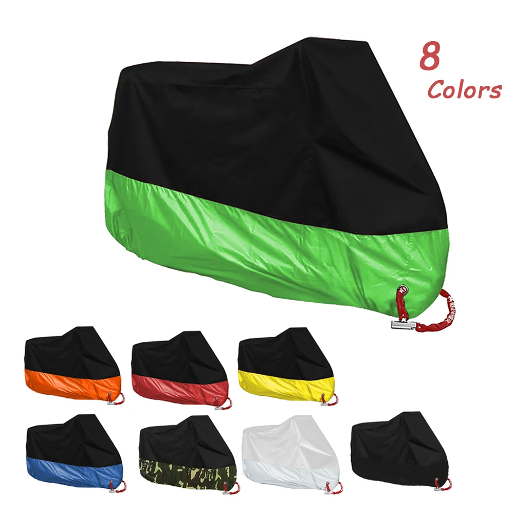 

Motorcycle Covers Waterproof Dustproof UV Protective Universal Moto Tent For Kawasaki ZX636R GTR1400 gtr 1400 ZX14R Z1000SX H2R