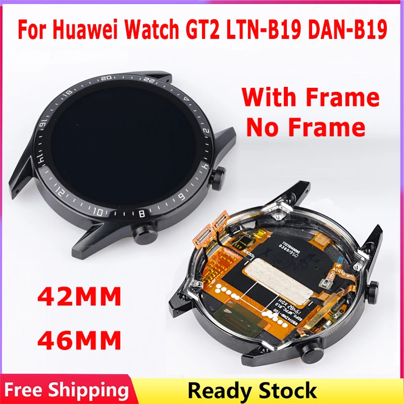 Оригинальный Axisinternational 1 39 &quotдля Huawei Watch GT 2 GT2 LTN-B19 рамка ЖК-экрана дисплея +
