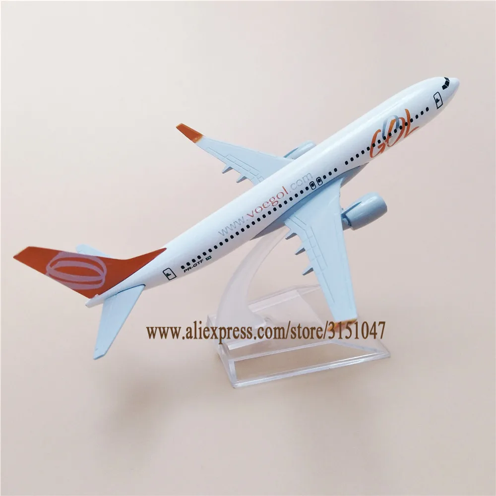 Легированный Металл Air Brazil Gol B737 Airlines модель самолета Voegol Boeing 737 Airways подставка для