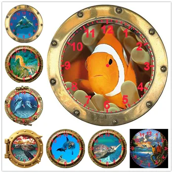 

Turtle 5d diamond painting full square clock fish diy diamond mosaic sale clock Christmas gifts decoration home wall sticker