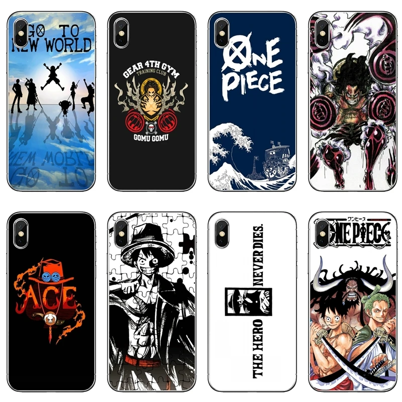 One piece logo Luffy аниме аксессуары чехол для телефона Xiaomi Mi 9 8 SE Pro A2 Lite 6X 5 4 A3 A1 Note Max Mix 2 3