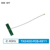 10pc/lot 2.4GHz PCB Wifi Antenna IPEX Connector 3.0dBi XHCIOT TX2400-PCB-4811 Omni Directional 4G Antenna