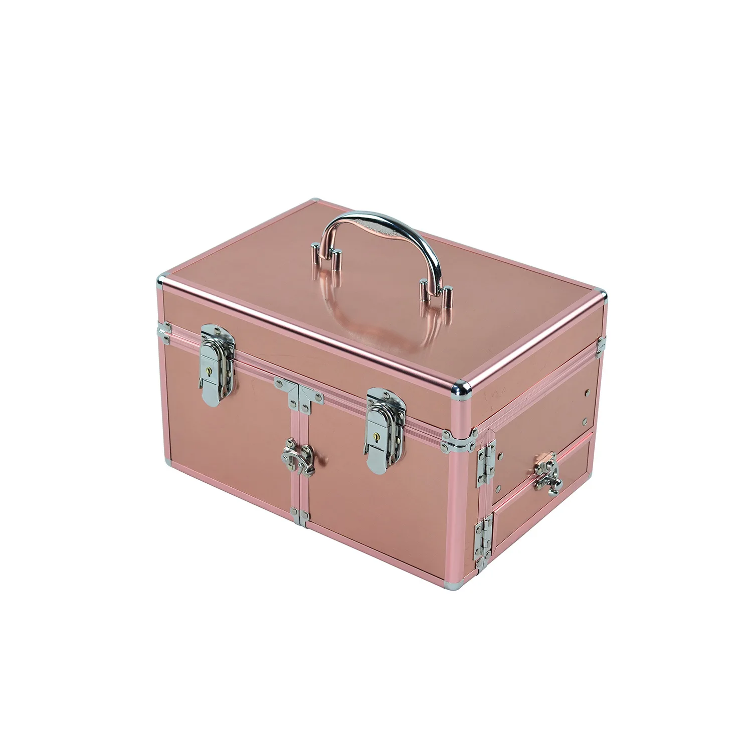 

Large-Volume South Korea Cosmetic Bag Multi-functional Small Square Bag Portable Hand Multilayer Makeup Storage Box Simple Box