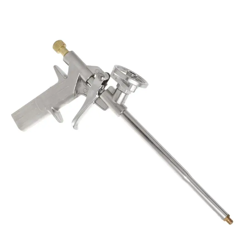 

Foam Expanding Spray Gun Bubble Sealant Dispensing PU Insulating Applicator Tool Aluminum Alloy Drop Ship