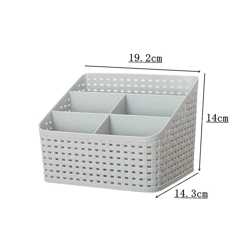 Makeup Organizer Box For Cosmetics Desk Office Storage Skincare Case Lipstick Case Sundries Jewelry Organizer BoxDesktop debris