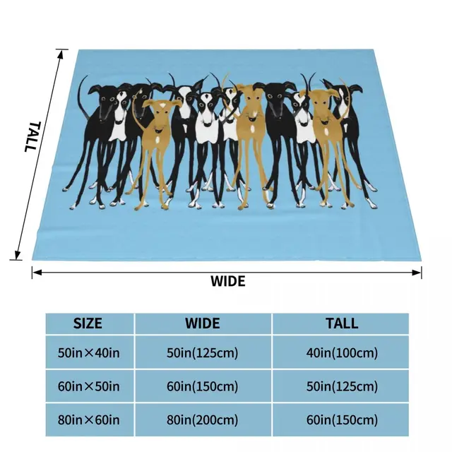 Greyhound Versammlung Decken Fleece Herbst Whippet Lurcher Hund Cartoon Atmungsaktive Werfen Decken Für Bett Bettdec - Blanket - AliExpress