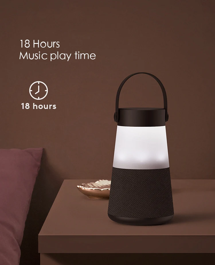 

Wireless Bluetooth Speaker with Night Light Portable Card Subwoofer Outdoor Mini bluetooth Speaker with Table Lamp bluetooth 5.0