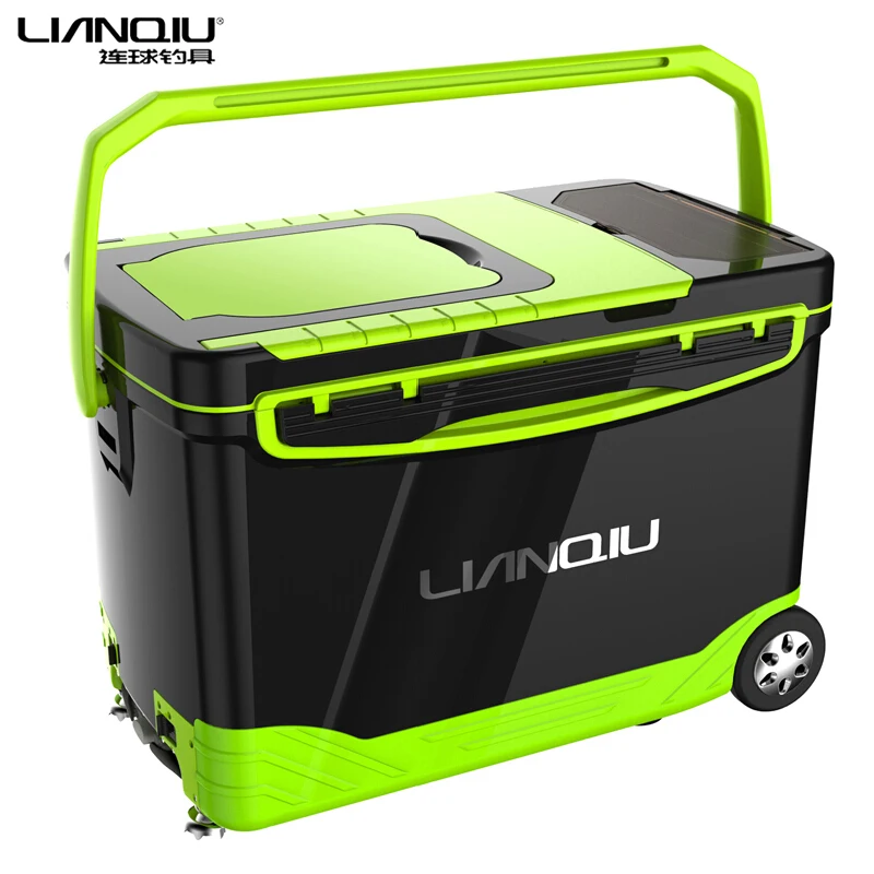 Best Price Portable Fishing Box Insulated Cooler with Handle and Wheels Multi-function Fishing Chair Foldable Backrest Large Capacity 36L Best Price Portable Fishing Box Insulated Cooler with Handle and Wheels Multi-function Fishing Chair Foldable Backrest Large Capacity 36L