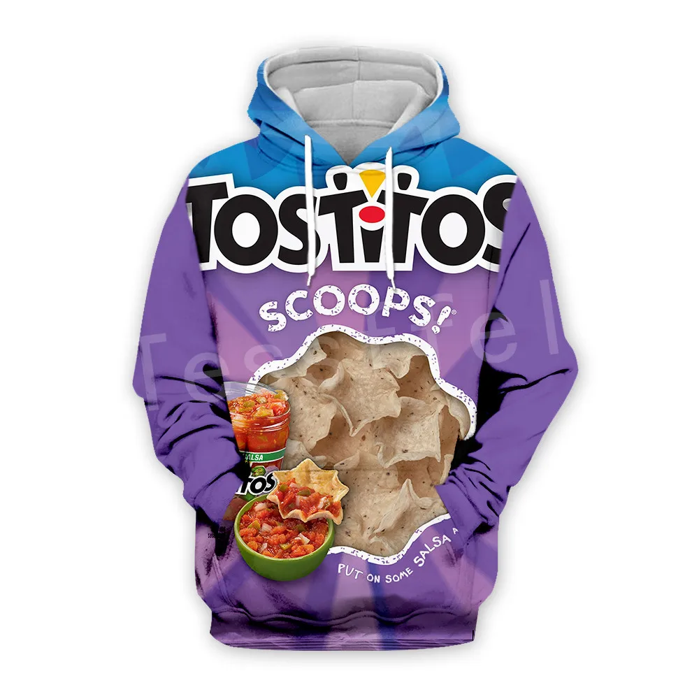 

Tessffel Potato chips Snacks bag Funny Sweatshirt Pullover Food Long Sleeve Tracksuit 3DPrint Casual Men's Hoodies Men/Women D-3