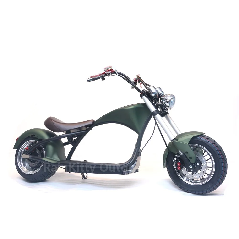 

2000W 20ah EUROPEAN WAREHOUSE STOCK EEC COC citycoco electric fat tire scooter M1