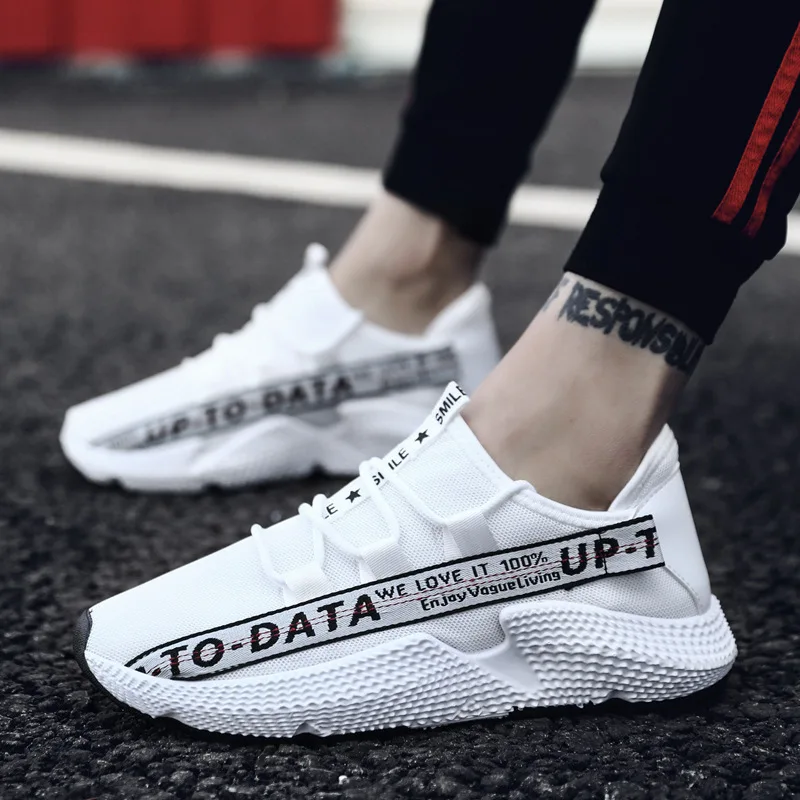 

2019 Spring And Summer-Mesh-Style Trendy Shoes Casual Sports Shoes Street Versatile MEN'S Casual Shoes MEN'S SHOES