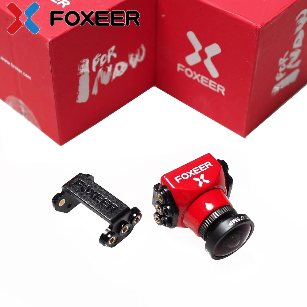 

Foxeer Arrow Mini Pro 1.8mm/2.5mm 650TVL WDR FPV Camera Built-in OSD With Bracket NTSC/PAL For FPV Racing Drone