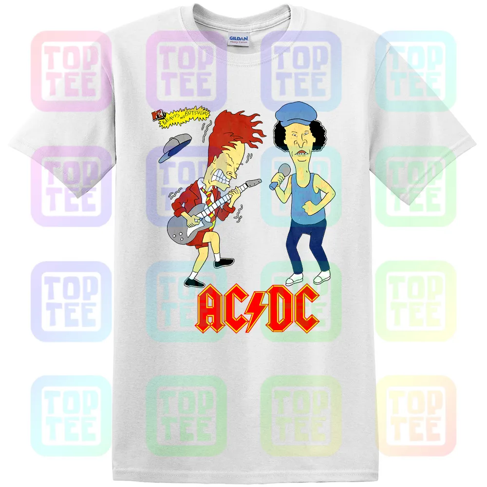 Ограниченная серия! 1996 AC/DC Beavis and Butthead футболка тяжелый ...