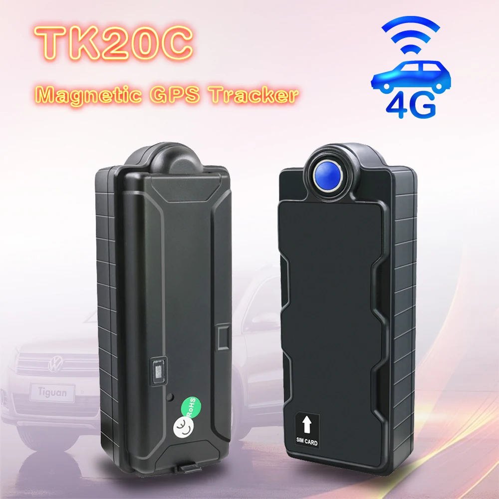 Автомобильный трекер TK20C 4G GPS локатор Voertuig egen Toevoegen Магнитный Водонепроницаемый