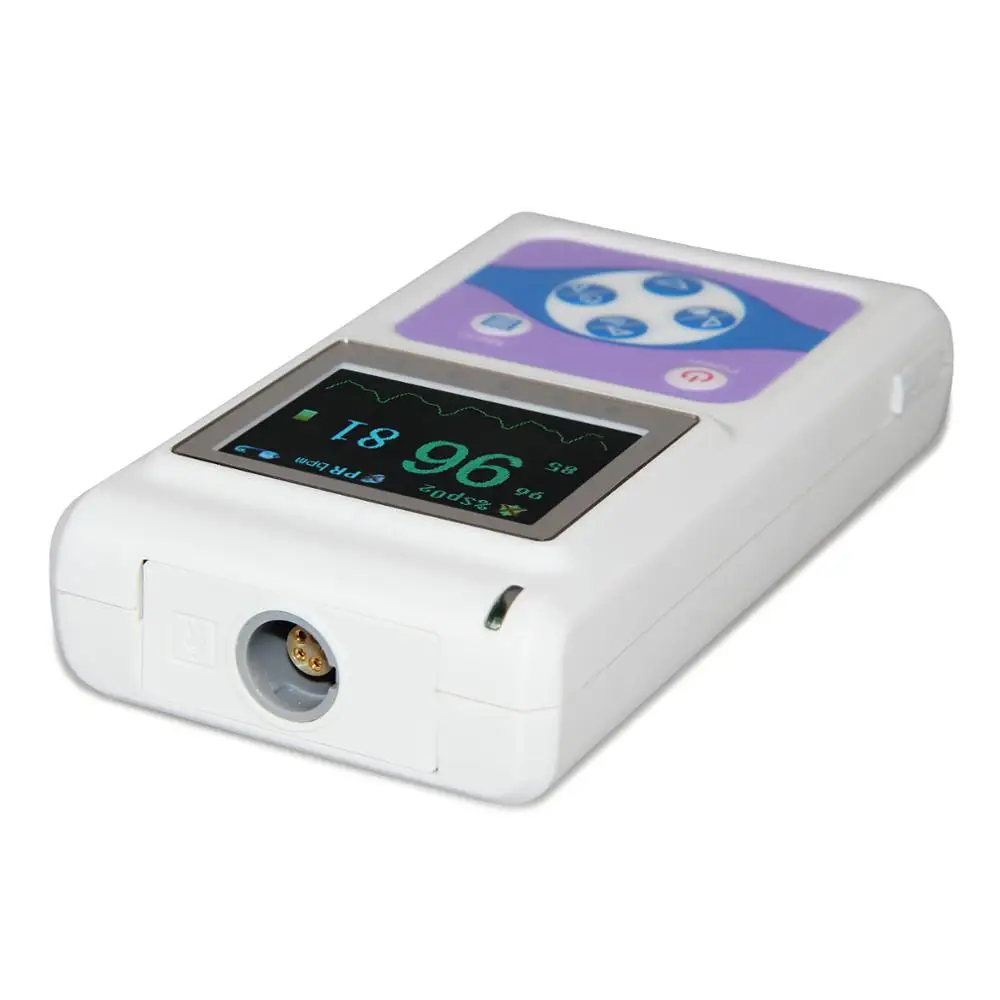 CONTEC CE FDA CMS60D Baby для новорожденных младенцев детей Пульсоксиметр Spo2 Монитор 24 часа USB PC анализ программного обеспечения