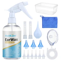 Ear Wax Removal Kit Remover Irrigation Tool Set 500ml Ear Cleaning Washer Rinse Bottle With Cleaning Tips For Adults Health Care 1