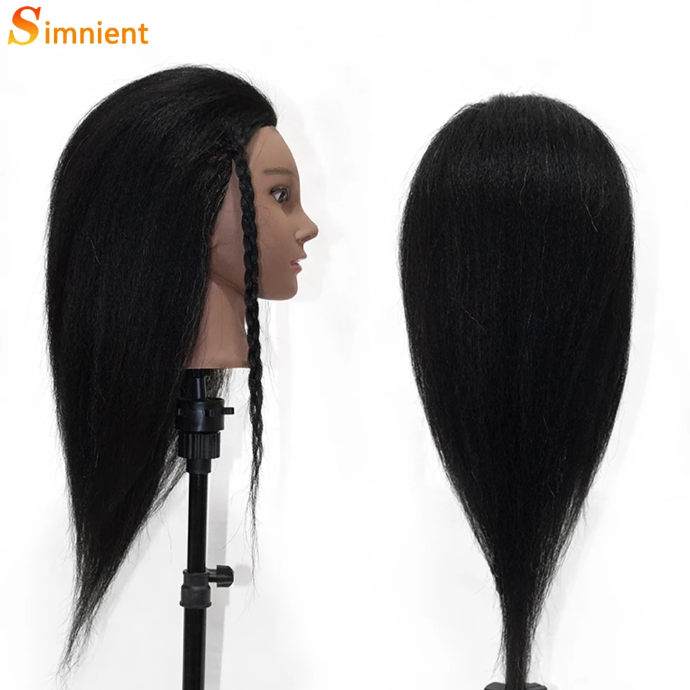 Afro Mannequin Heads for Braiding Maniquí Hair Dolls Real Human Training  Hairdresser Model Natural Women's Hairdressing Kit Wigs - AliExpress