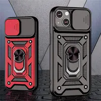 Armor Shockproof Magnetic Ring Stand Holder Back Cover For iPhone 13 12 11 14 Pro Max X XR XS Max 12 13 Mini 7 8 Plus 11Pro 1