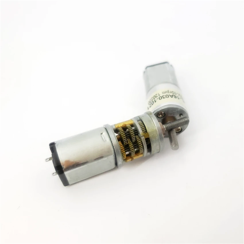 DC 3V 5V 6V 9V 12V 10RPM микро мини 16mm полная металлическая шестерня редуктора Мотор
