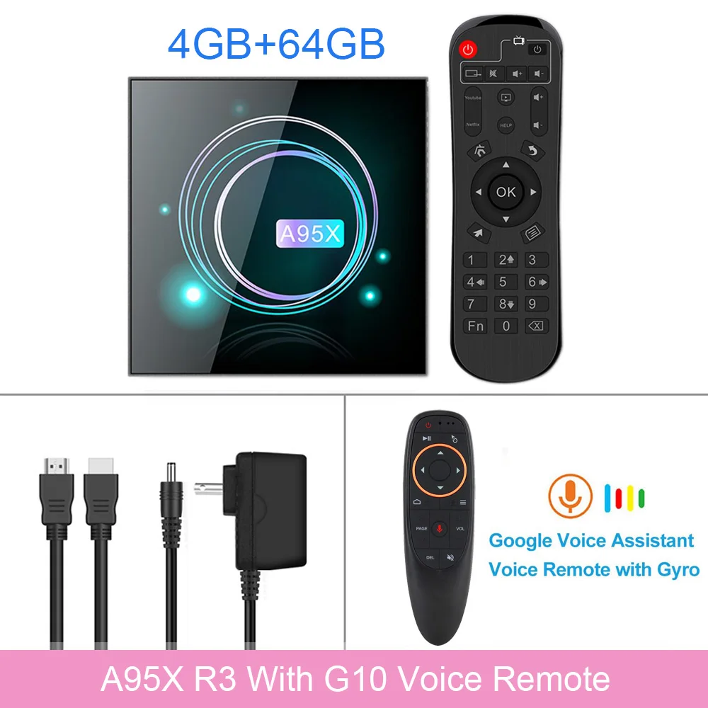 ТВ-приставка LEMADO A95XF3 android 9,0 4 Гб 64 Гб Amogic S905X3 четырехъядерный 2,4G/5G wifi Поддержка 4K 8K USB 3,0 YouTube Android tv Box - Color: 4G 64G G10