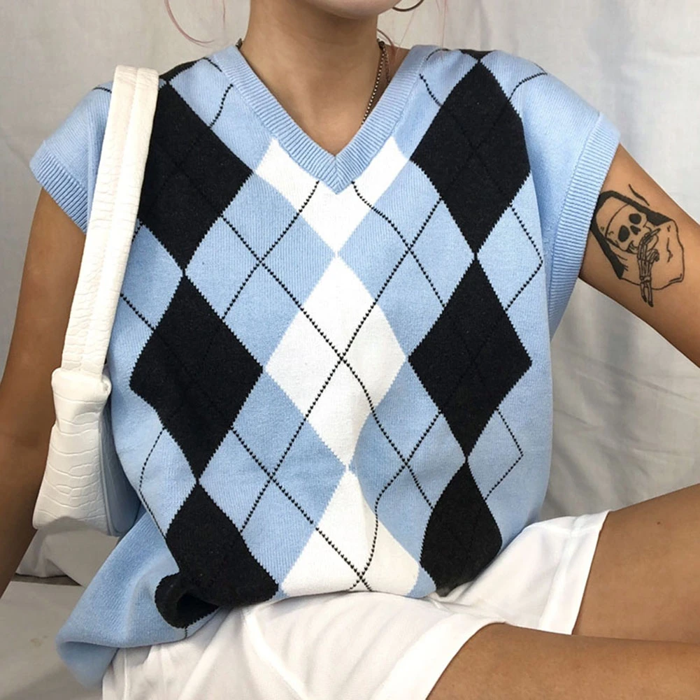 argyle vest
