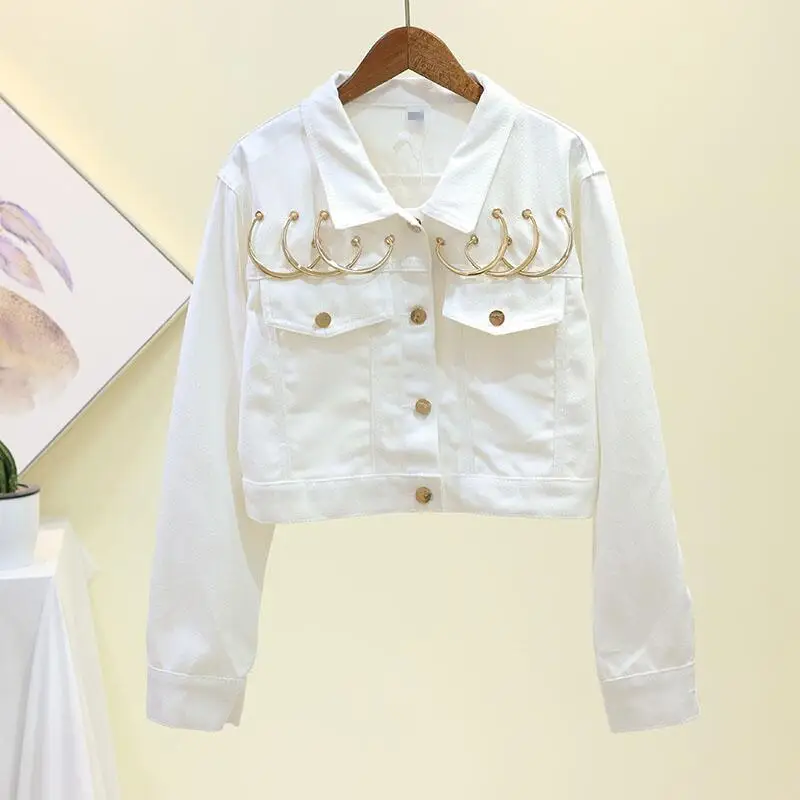 

Spring Jackets Women Denim Jacket 2019 New Denim Coat Women Clothing Short Slim Korean Version Loose Coats Female Outerwear