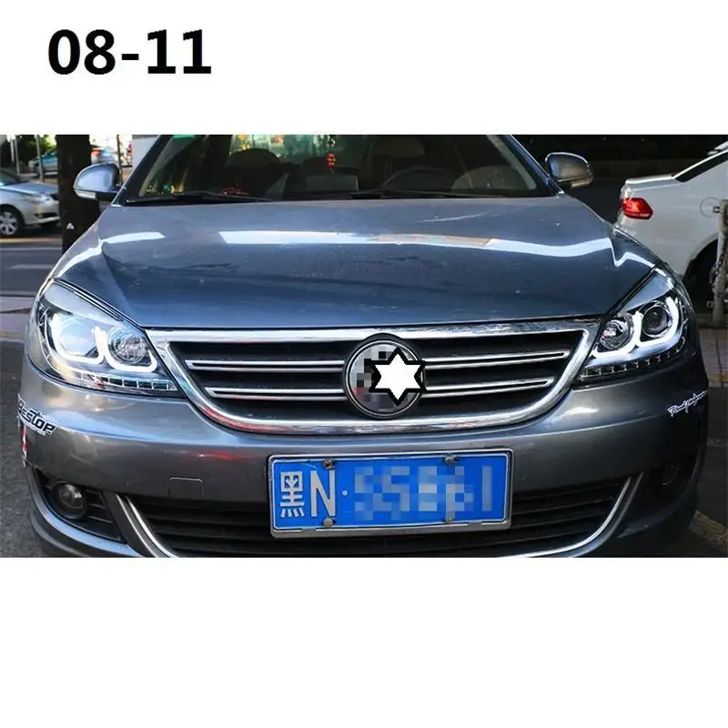 Запчасти в сборе, боковая Поворотная сигнальная лампа Automovil Luces Led Para Auto Drl, автомобильные фары 08 09 10 11 для Volkswagen Lavida